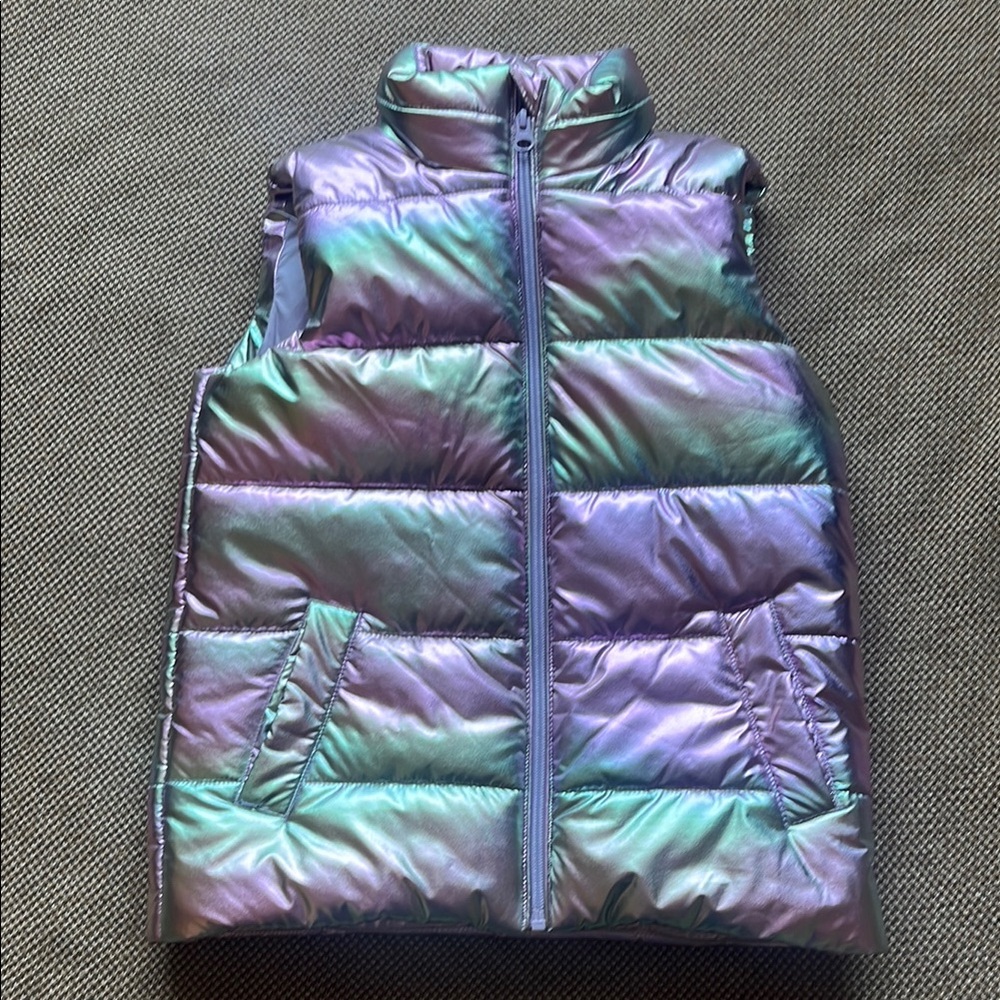 Joe Fresh | Iridescent Puffer Vest, Girls 10-12 (L)